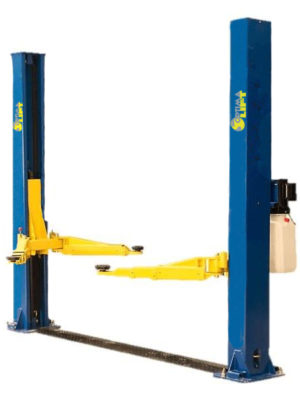 Подъемник двухстоечный г/п 4000 кг. электрогидравлический новая каретка