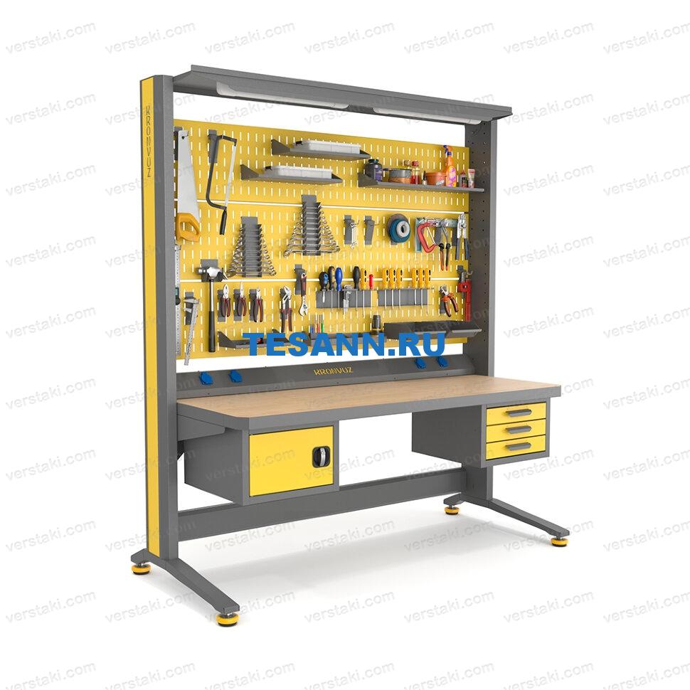 Стол слесаря-сборщика KronVuz Pro WP-3103-3SL