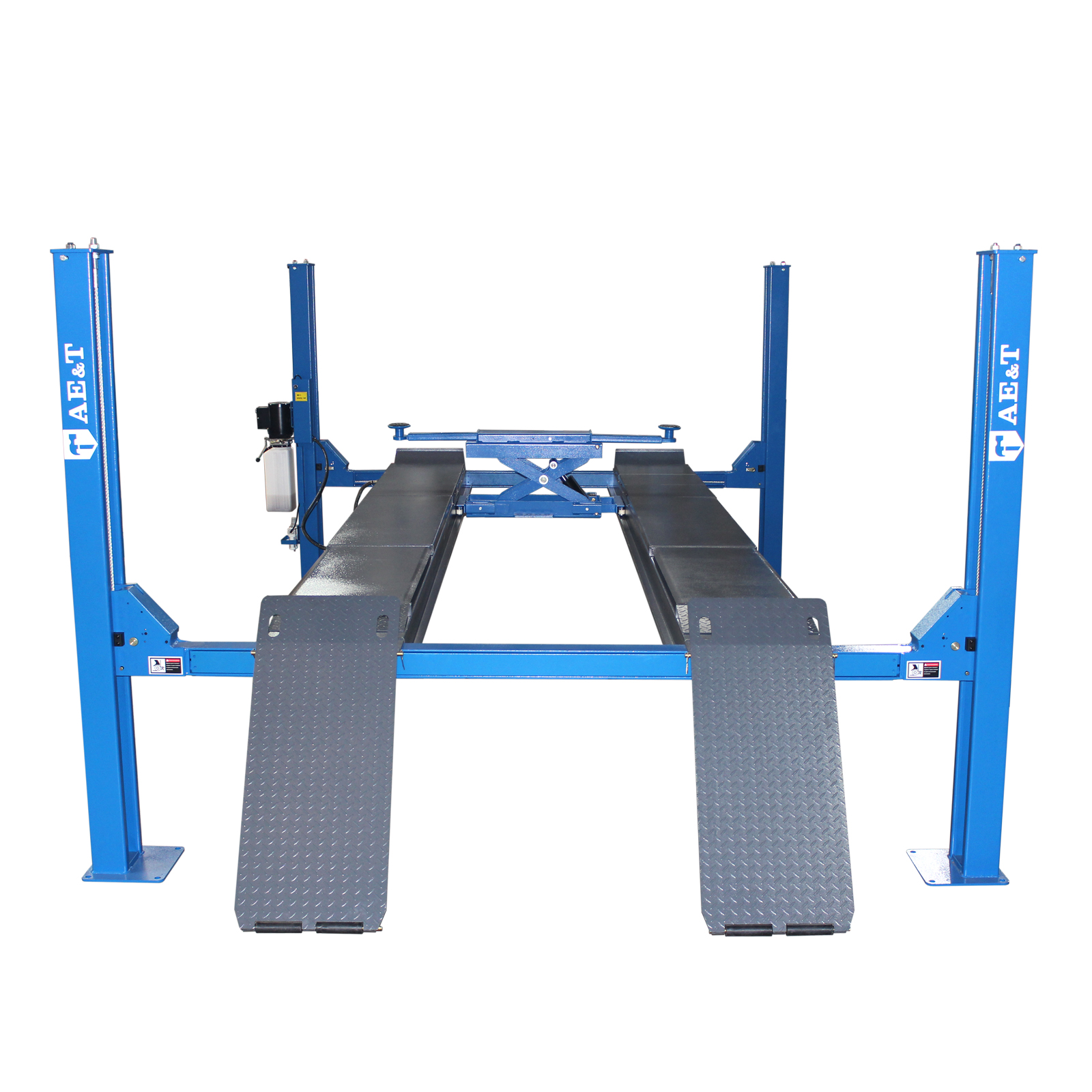 Автомобильный четырехстоечный подъемник F4.5D-4 AE&T (380B) для сход-развала