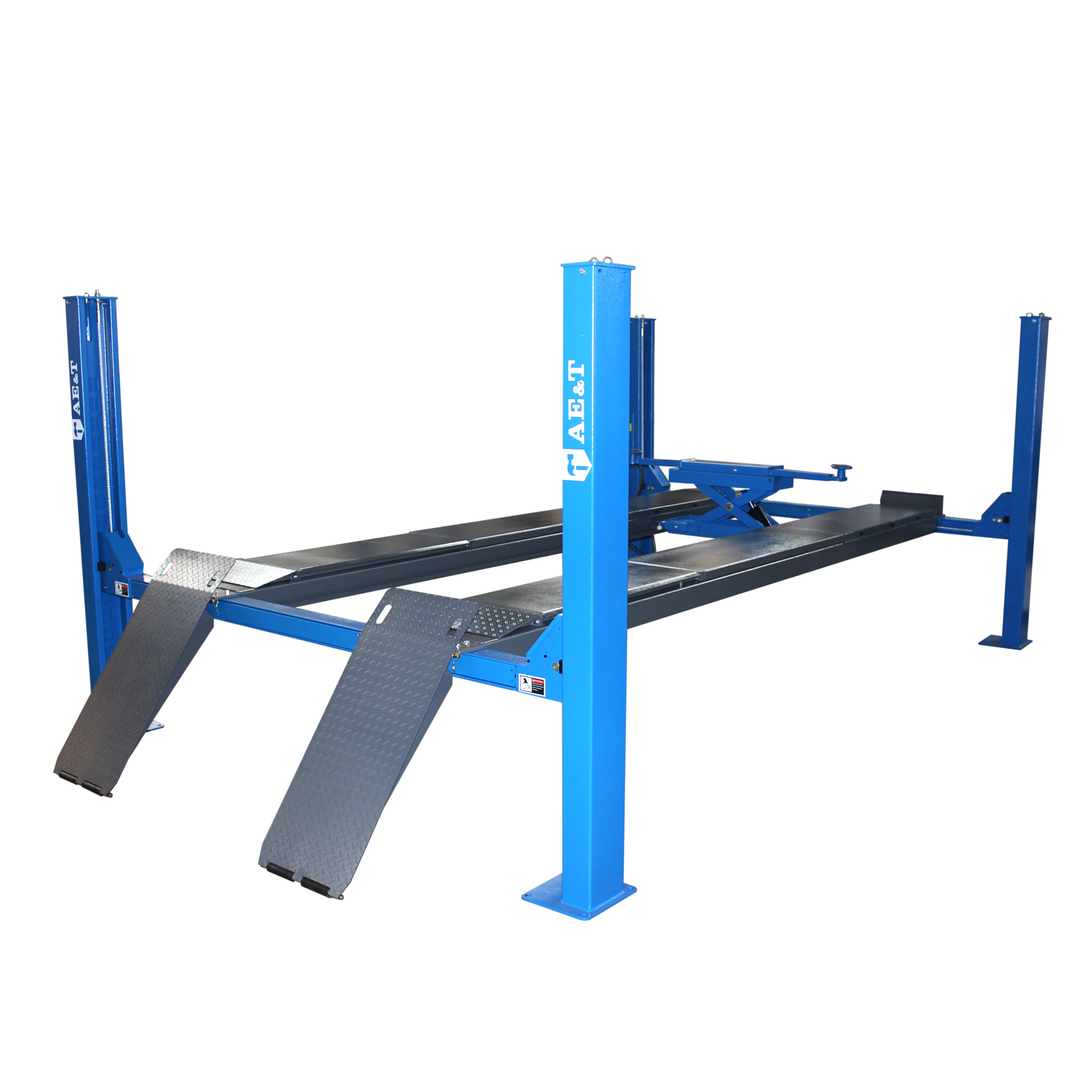 Автомобильный четырехстоечный подъемник F4.5D-4 AE&T (380B) для сход-развала