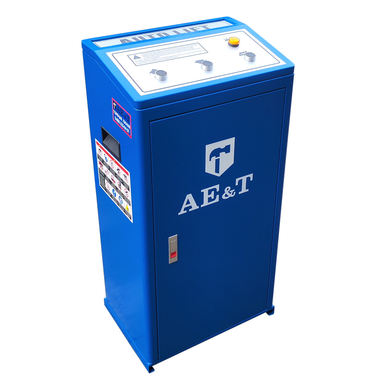 Автомобильный ножничный подъемник F6106E AE&T (380В) для слесарных работ