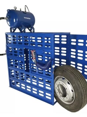 Клеть для накачки колес грузовых автомобилей "S4 KC-115" с механическим управлением